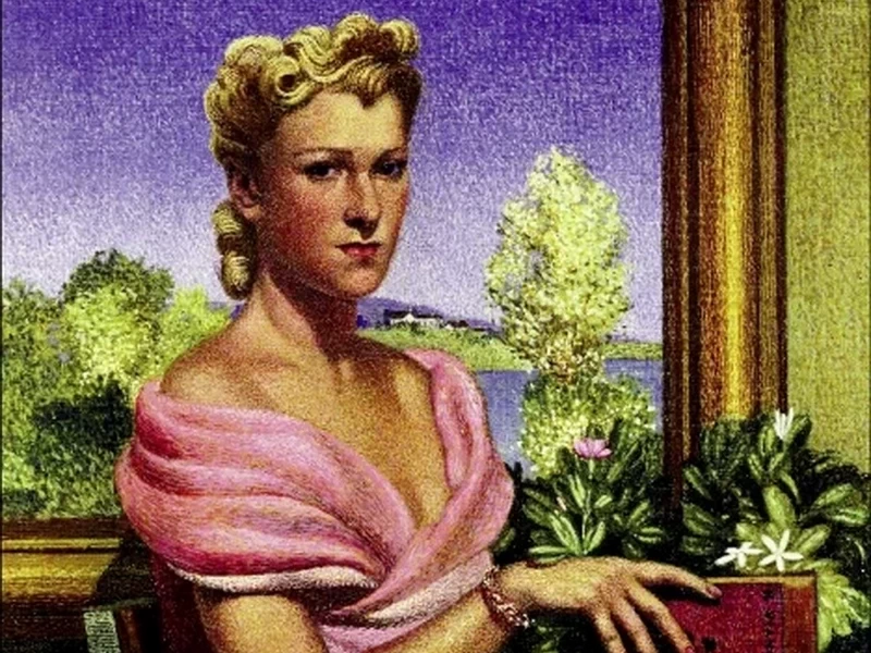 1886-Vito Timmel - Signora in rosa, 1939